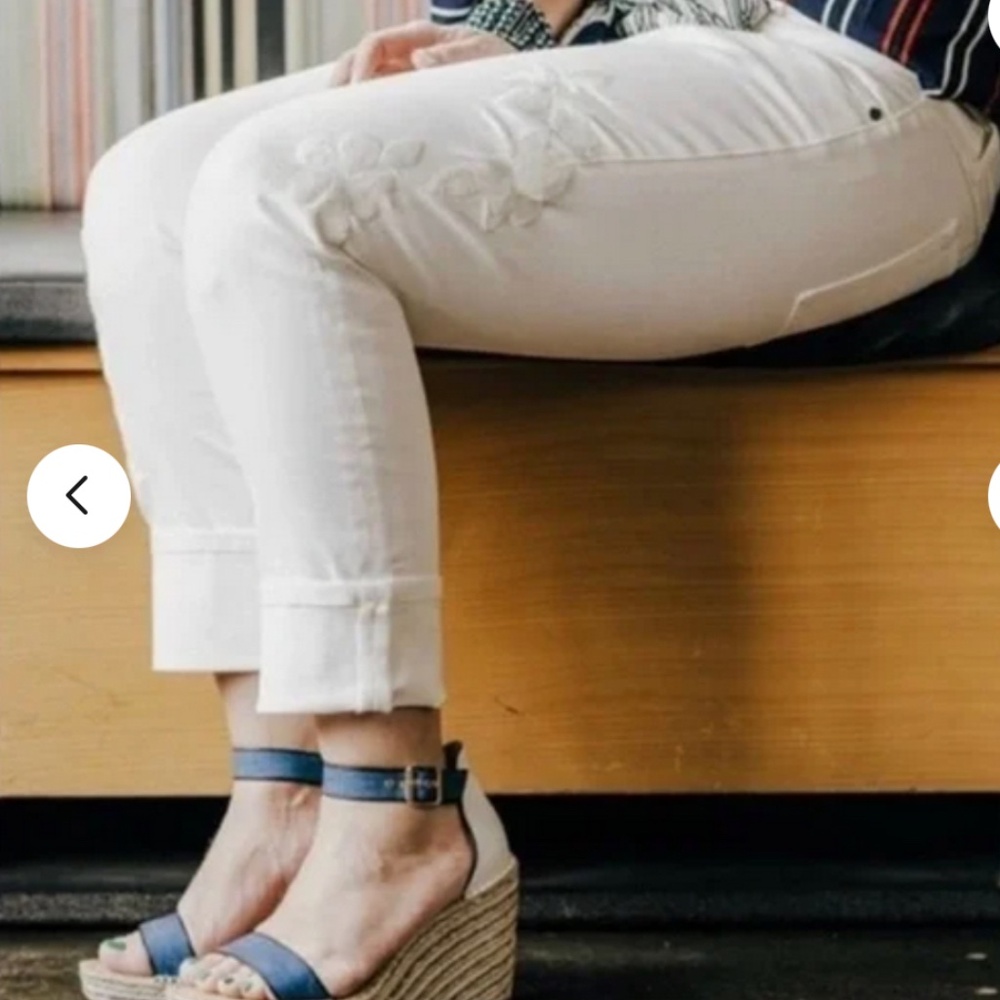 Cabi Slim Boyfriend jeans - white - Picture 2 of 5